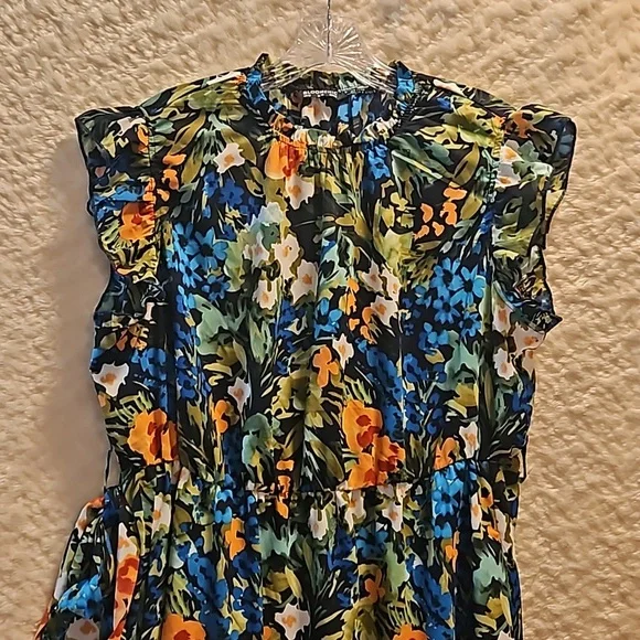 Bloomchic Dress size 12 Floral Tiered Dress - Picture 14 of 15